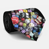 Dice Stropdas (Opgerold)