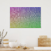 Dice Theme II Poster (Keuken)