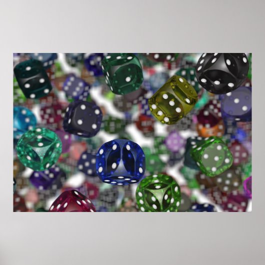 Dice Theme VII Poster (Voorkant)