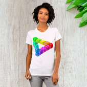 Dice Triangle Womens T-Shirt