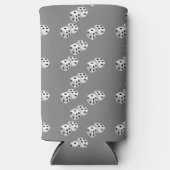 Dices op grijs patroon (Voorkant)