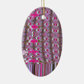 Dichte en ingewikkelde Abstracte patroonkunst afdr Keramisch Ornament (Rechts)