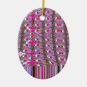 Dichte en ingewikkelde Abstracte patroonkunst afdr Keramisch Ornament (Voorkant)