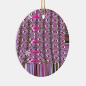 Dichte en ingewikkelde Abstracte patroonkunst afdr Keramisch Ornament (Rechts)