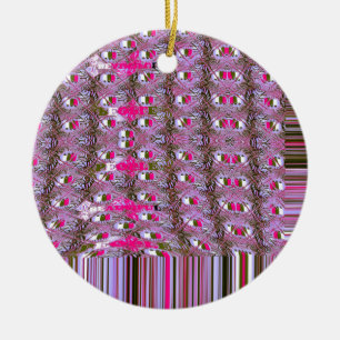 Dichte en ingewikkelde Abstracte patroonkunst afdr Keramisch Ornament