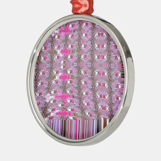 Dichte en ingewikkelde Abstracte patroonkunst afdr Metalen Ornament (Links)