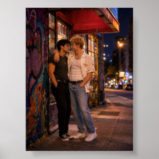 Dichter bij de muziek | Gay Art Project Poster
