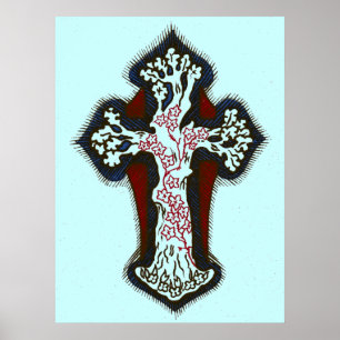 Dichter bij mijn God bij het Kruis Poster