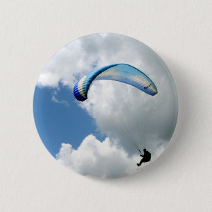 Dichter in de vlucht ronde button 5,7 cm