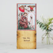 Dichter in de vogelentuin MONOGRAM Kaart (Staand voorkant)