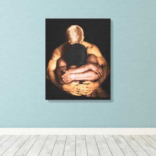 dichtgeklemd canvas afdruk (Insitu (Houten vloer))