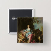 Dichtheid, 1719 vierkante button 5,1 cm (Voorkant /achterkant)