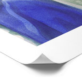 "Dichtheid" Kunstglas Waterverf schilderen Poster (Hoek)