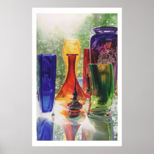 "Dichtheid" Kunstglas Waterverf schilderen Poster
