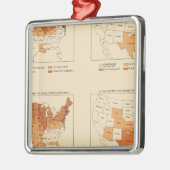 Dichtheid, proportie, toename, in het buitenland g metalen ornament (Links)