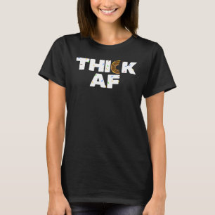 Dick Af Donut Fitness Gewichtstoets T-shirt
