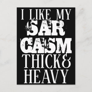 Dick & Heavy Sarcasm Briefkaart