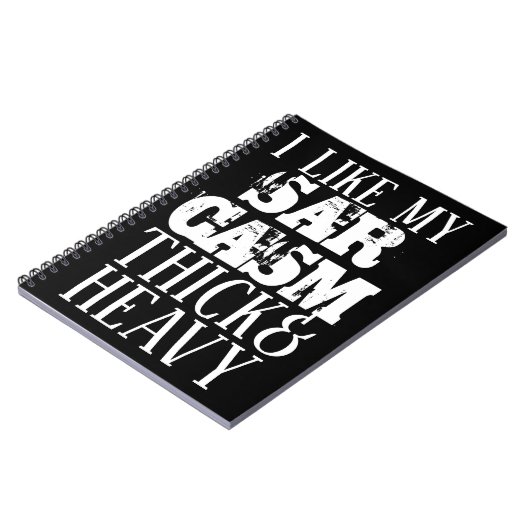 Dick & Heavy Sarcasm Notitieboek (Linkerzijde)