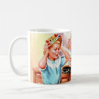 Dick Jane Sally Vintage Print Mug