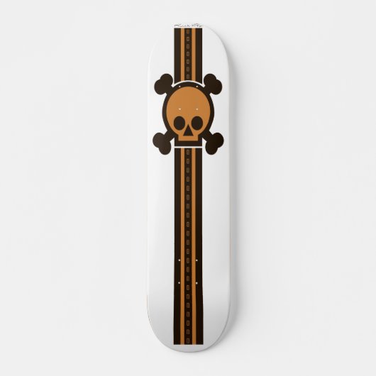 Dick Skulled Racer Skateboard (Voorkant)