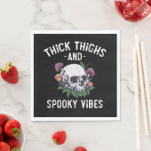 Dick thighs en Spooky Vibes Halloween Matching Servet (Insitu)