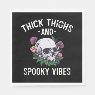 Dick thighs en Spooky Vibes Halloween Matching Servet