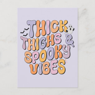 Dick Thighs & Spooky Vibes Briefkaart