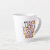 Dick Thighs & Spooky Vibes Latte Mok (Rechterhoek)