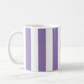 Dick - Verticale strips Striped Lavender Koffiemok (Links)