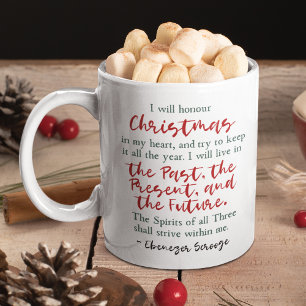 Dickens A Kerstcarol Scrooge Quote Victoriaans Koffiemok