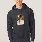 Dickens Copperfield Citation Sweat à capuche Or Bl (Devant)