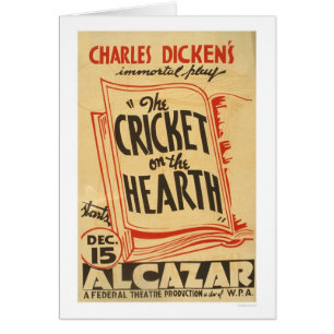 Dickens cricket on Hearth 1938 WPA