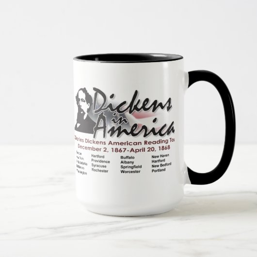 Dickens dans la tasse de l'Amérique (Droite)