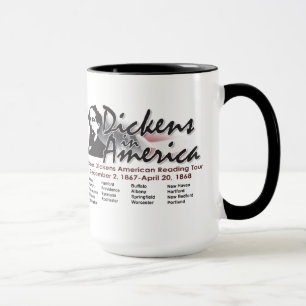 Dickens dans la tasse de l'Amérique