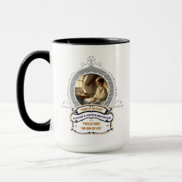 Dickens' David Copperfield Black Mug Mok