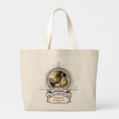 Dickens' David Copperfield Gold Black Tote (Achterkant)
