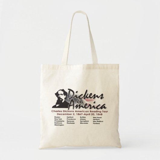 Dickens in America Bag Tote Bag (Voorkant)