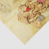 Dicken's kerstcadeautje 7 tissuepapier (Detail)