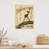 Dickens Kerstcarol 1938 WPA Poster (Keuken)