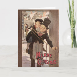  Dickens Kerstmis door Jessie Willcox Smith Feestdagen Kaart