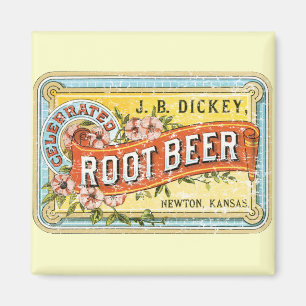 Dickey Root Beer-1899 - in nood Magneet