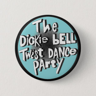 Dickie Bell Twist Dance Party Ronde Button 5,7 Cm