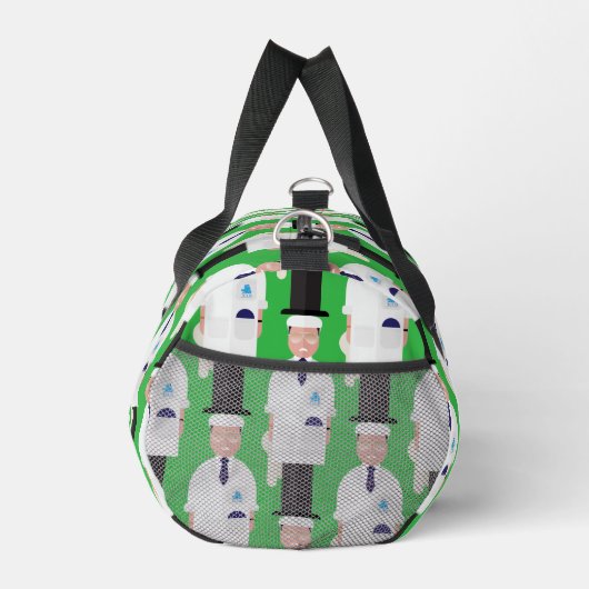 Dickie Bird – Patterned Duffel Bag Plunjezak (Rechts)