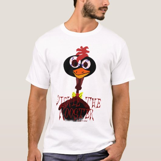 Dickie het Shirt van de Rooster (Voorkant)