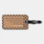 Dick's Golf Club Bag Label Bagagelabel (Achterkant horizontaal)