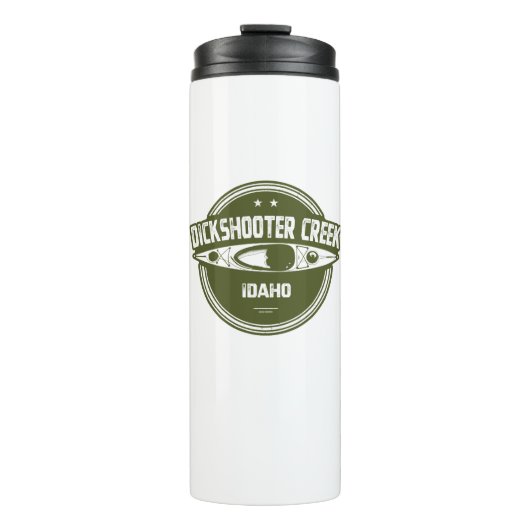 Dickschutter Creek Idaho Kayaking Thermosbeker (Voorkant)
