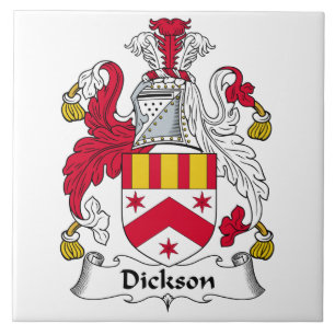 Dickson Family Crest Tegeltje