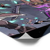 Dickson gevecht Xenoblade Chronicles Poster (Hoek)