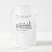 Dickson Switching Locomotive 1886 Matglas Bierpul (Voorkant links)