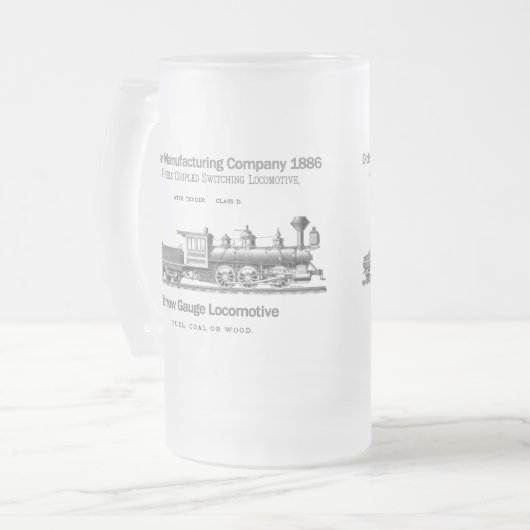 Dickson Switching Locomotive 1886 Matglas Bierpul (Voorkant links)